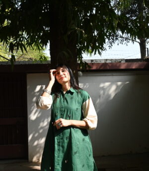 Green Kurta Set