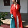 Moती Kurta Set (Kurti + Plazo)