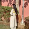Sunflower Combo Set (Kurti + Plazo + Jacket)